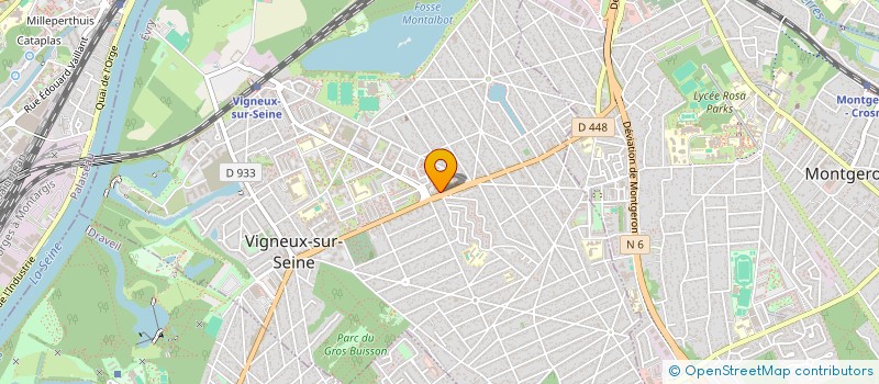 localisation de l'entreprise PHARMACIE ROSSANALY  VIGNEUX-SUR-SEINE