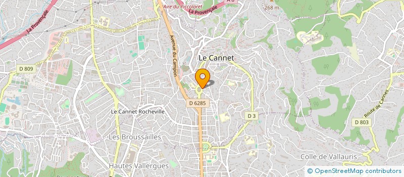 localisation de l'entreprise PHARMACIE ROUMY à LE CANNET