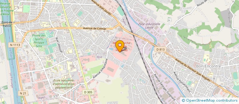 localisation de l'entreprise PHARMACIE ROUTE DE TOULOUSE  BOE