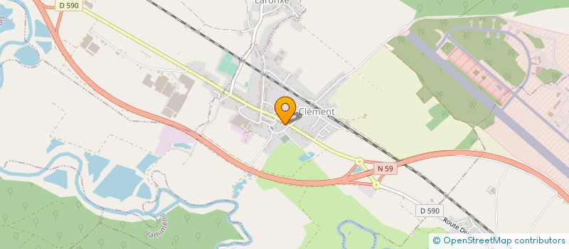 localisation de l'entreprise PHARMACIE SAINT CLEMENT  SAINT-CLEMENT