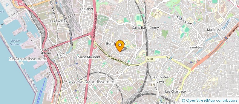 localisation de l'entreprise PHARMACIE SAINT GABRIEL PAREZ  MARSEILLE 14