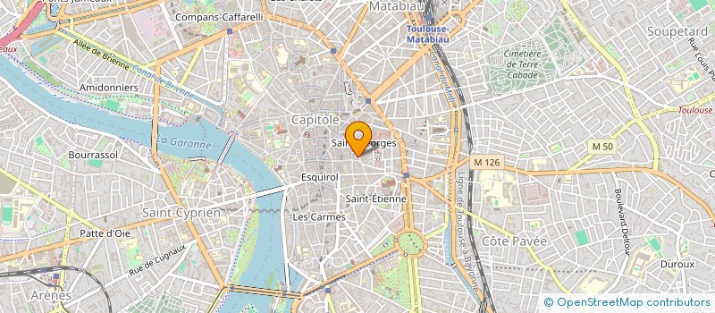localisation de l'entreprise PHARMACIE SAINT GEORGES  TOULOUSE
