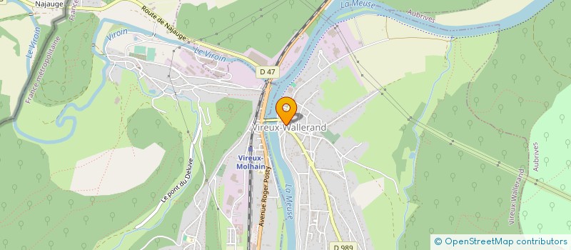 localisation de l'entreprise PHARMACIE SAINT GEORGES  VIREUX-WALLERAND