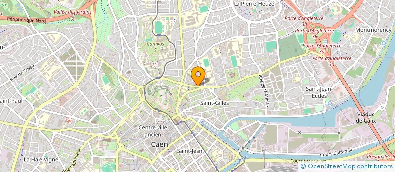 localisation de l'entreprise PHARMACIE SAINT-GILLES à CAEN