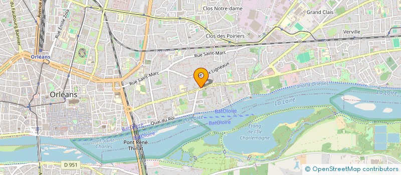 localisation de l'entreprise PHARMACIE SAINT-LOUP  SAINT-JEAN-DE-BRAYE