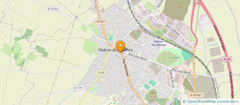 localisation de l'entreprise PHARMACIE SAINT MARTIN  NUX-LES-MINES