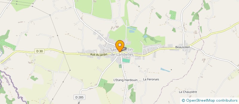 localisation de l'entreprise PHARMACIE SAINT MARTIN  SAINT-HILAIRE-DU-HARCOUET