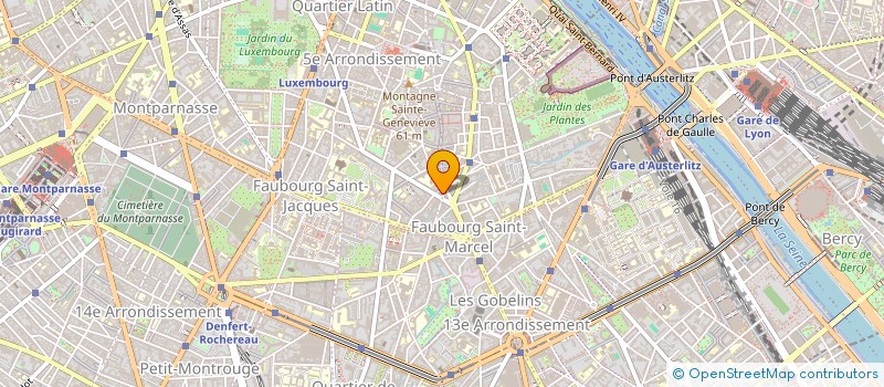 localisation de l'entreprise PHARMACIE SAINT MEDARD  PARIS