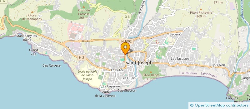 localisation de l'entreprise PHARMACIE SAINT-NICOLAS à SAINT-JOSEPH