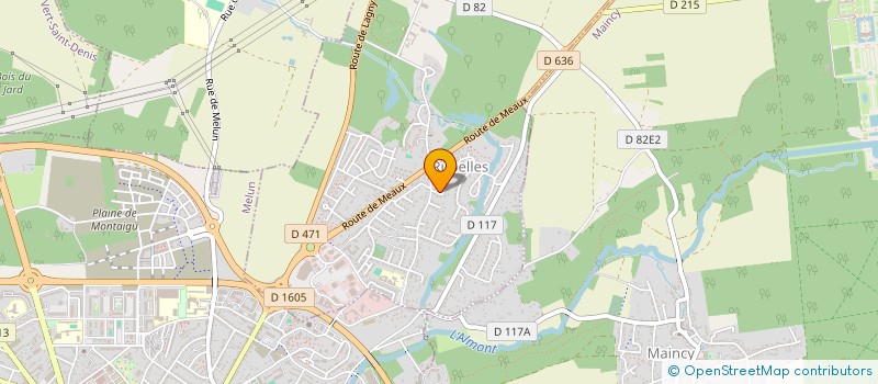 localisation de l'entreprise PHARMACIE SAINT NICOLAS DE RUBELLES  RUBELLES