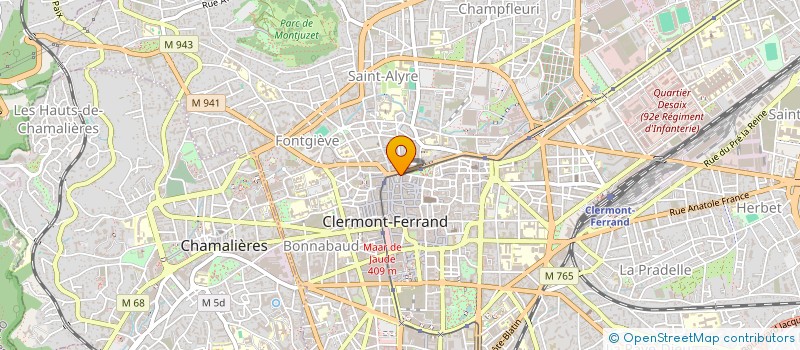 localisation de l'entreprise PHARMACIE SAINT PIERRE  CLERMONT-FERRAND