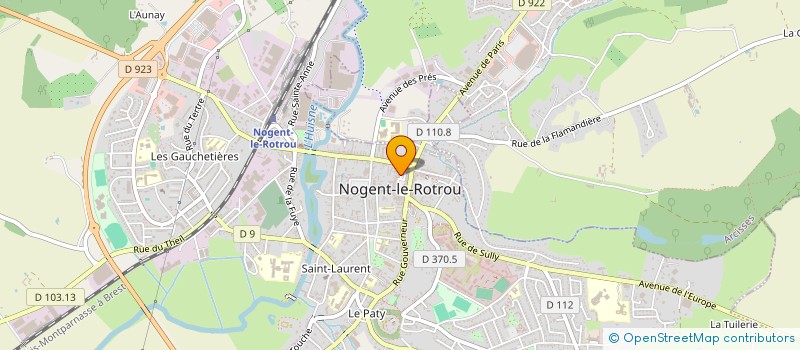 localisation de l'entreprise PHARMACIE SAINT-POL à NOGENT-LE-ROTROU