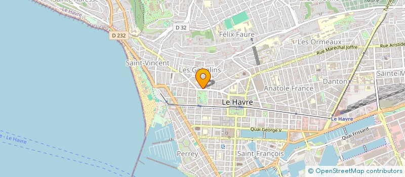 localisation de l'entreprise PHARMACIE SAINT ROCH à LE HAVRE