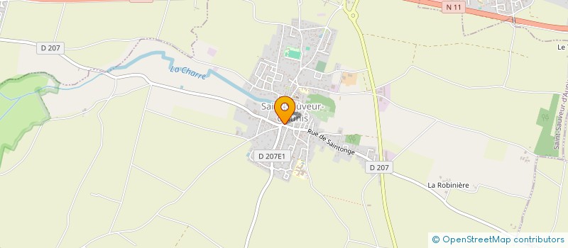 localisation de l'entreprise PHARMACIE SAINT SAUVEUR D'AUNIS  SAINT-SAUVEUR-D'AUNIS