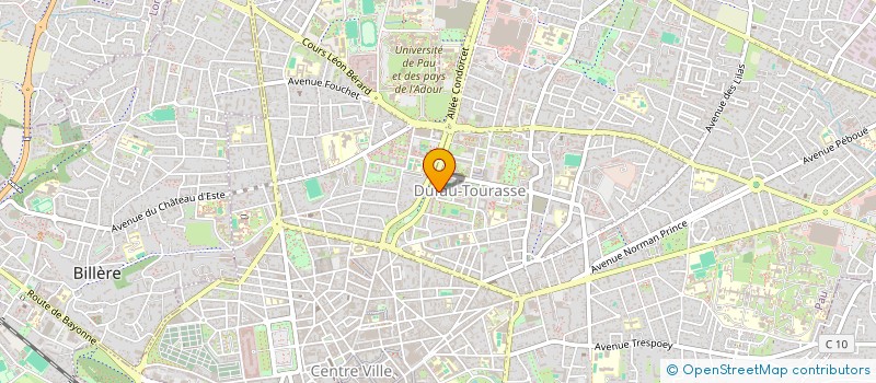 localisation de l'entreprise PHARMACIE SARAGOSSE à PAU