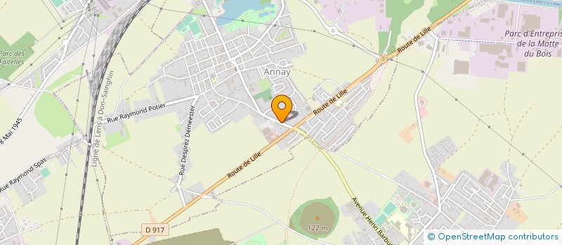 localisation de l'entreprise PHARMACIE SAUNIER  ANNAY