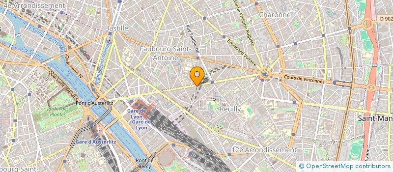 localisation de l'entreprise PHARMACIE SAURAT à PARIS