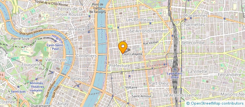 localisation de l'entreprise PHARMACIE SAXE-LAFAYETTE  LYON