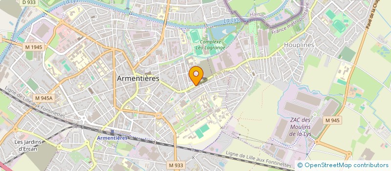 localisation de l'entreprise PHARMACIE SCREPEL à ARMENTIERES