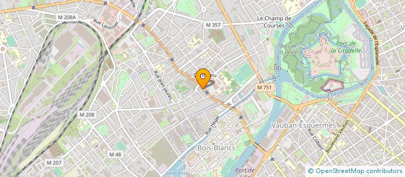 localisation de l'entreprise PHARMACIE SERRURE-JASPAR à LILLE