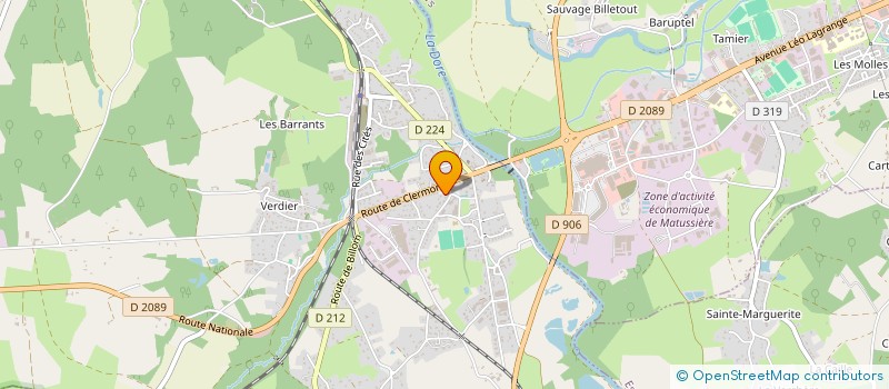 localisation de l'entreprise PHARMACIE SERSIRON  PESCHADOIRES