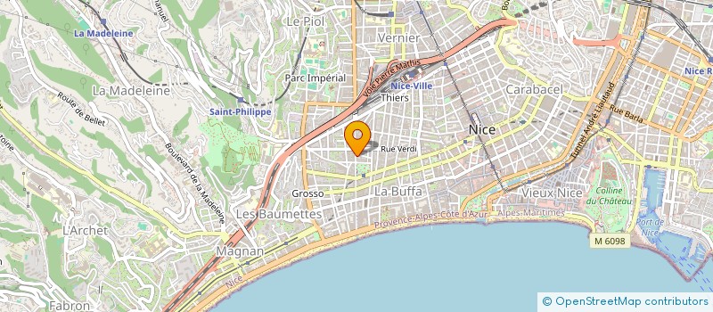 localisation de l'entreprise PHARMACIE SIMHA à NICE