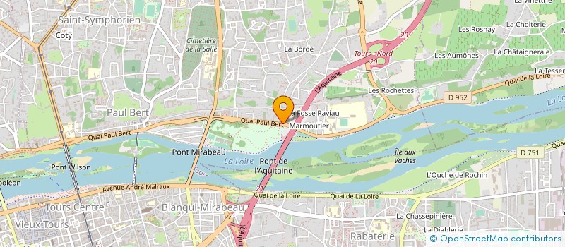 localisation de l'entreprise PHARMACIE SIMON  TOURS