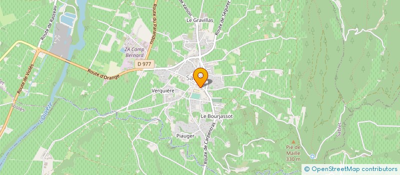 localisation de l'entreprise PHARMACIE ST ROCH  SABLET