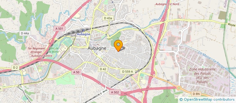 localisation de l'entreprise PHARMACIE STUPP à AUBAGNE