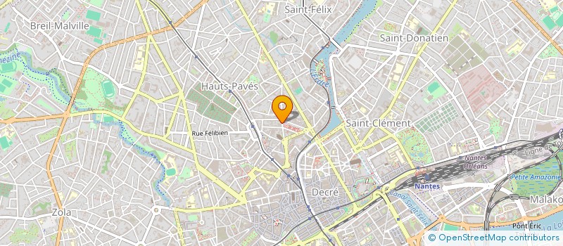 localisation de l'entreprise PHARMACIE TALENSAC à NANTES