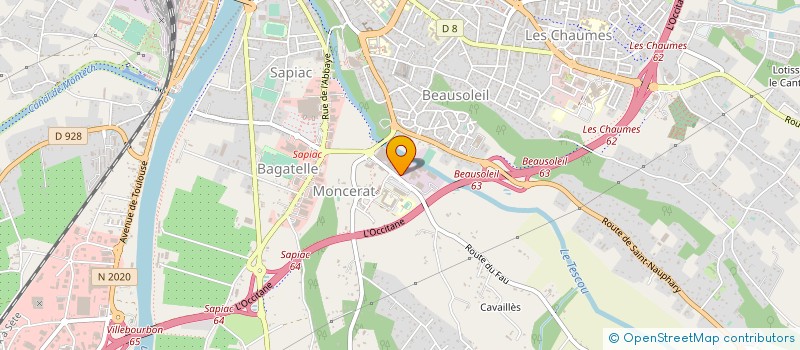 localisation de l'entreprise PHARMACIE TEMPE  MONTAUBAN