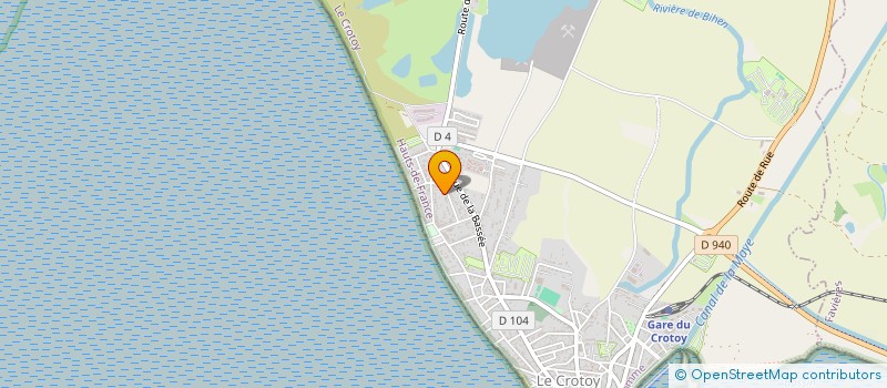 localisation de l'entreprise PHARMACIE THUILOT à LE CROTOY