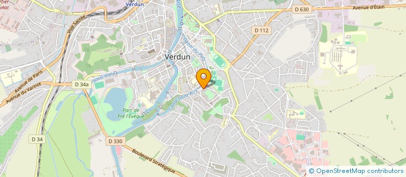 localisation de l'entreprise PHARMACIE TOGNOLI-POIRAT à VERDUN
