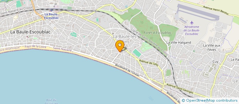 localisation de l'entreprise PHARMACIE TREANTON à LA BAULE-ESCOUBLAC