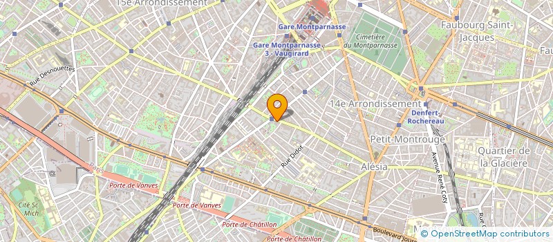 localisation de l'entreprise PHARMACIE TROTEL GOUDOT à PARIS