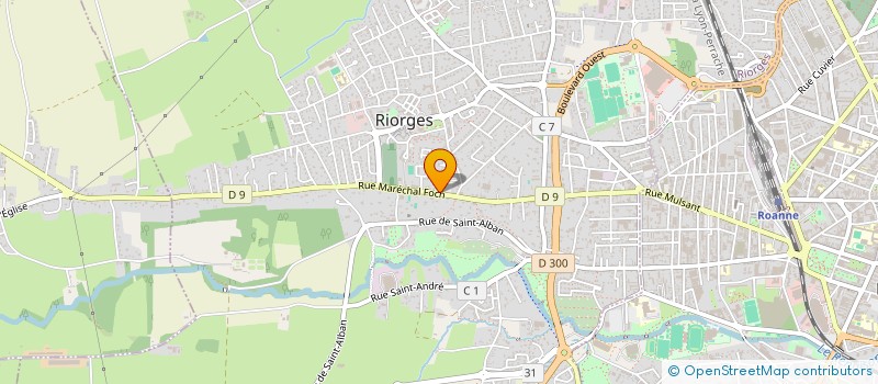 localisation de l'entreprise PHARMACIE TURLIN à RIORGES