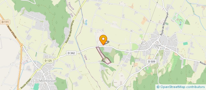 localisation de l'entreprise PHARMACIE UPIE  UPIE