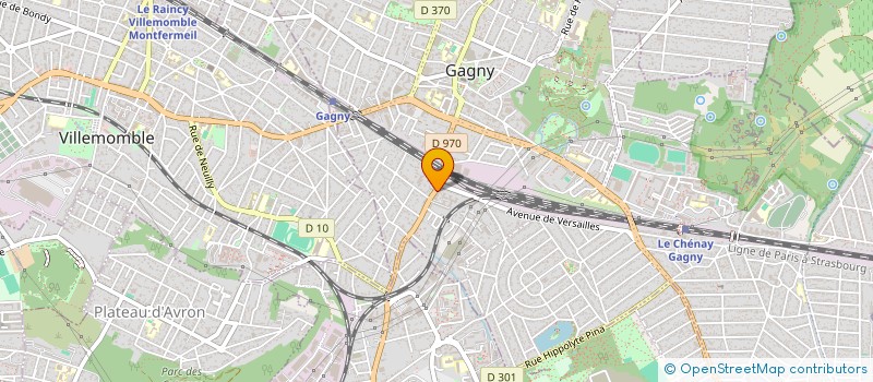localisation de l'entreprise PHARMACIE UZAN à GAGNY