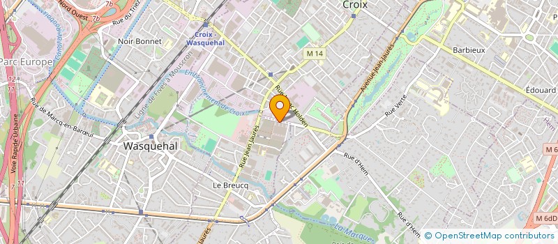 localisation de l'entreprise PHARMACIE V2  VILLENEUVE D'ASCQ