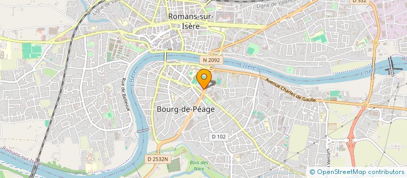 localisation de l'entreprise PHARMACIE VALETTE à BOURG-DE-PEAGE