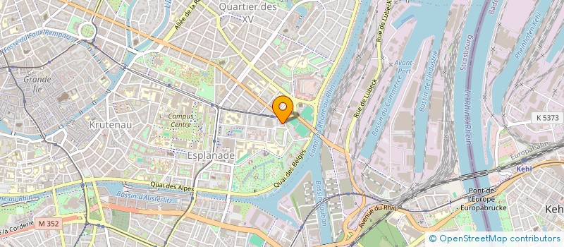 localisation de l'entreprise PHARMACIE VAUBAN  STRASBOURG