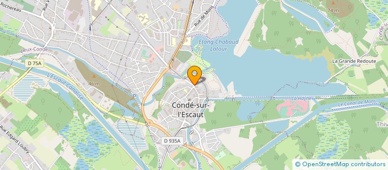 localisation de l'entreprise PHARMACIE VELLEMAN  CONDE-SUR-L'ESCAUT