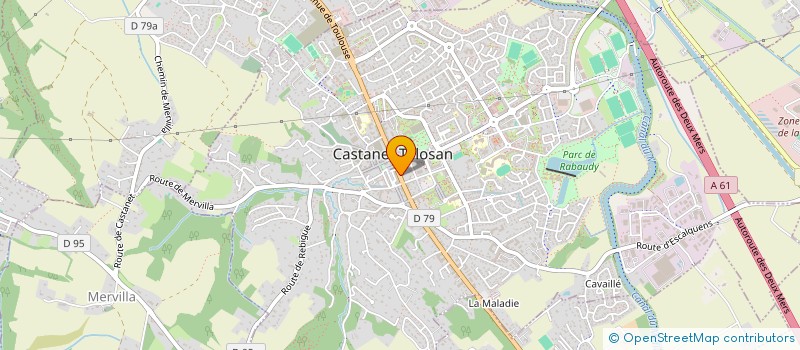 localisation de l'entreprise PHARMACIE VERGNE à CASTANET-TOLOSAN