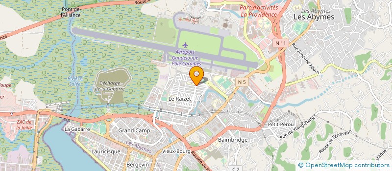 localisation de l'entreprise PHARMACIE VILA REMI à LES ABYMES
