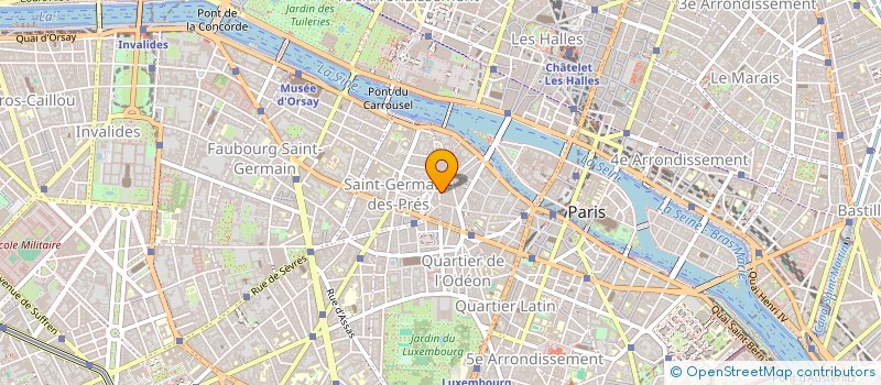 localisation de l'entreprise PHARMACIE VILAIN SARRAZIN à PARIS