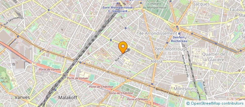 localisation de l'entreprise PHARMACIE VILLAGE DIDOT  PARIS