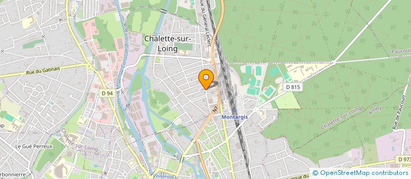 localisation de l'entreprise PHARMACIE VILLETTE MONGE à CHALETTE-SUR-LOING