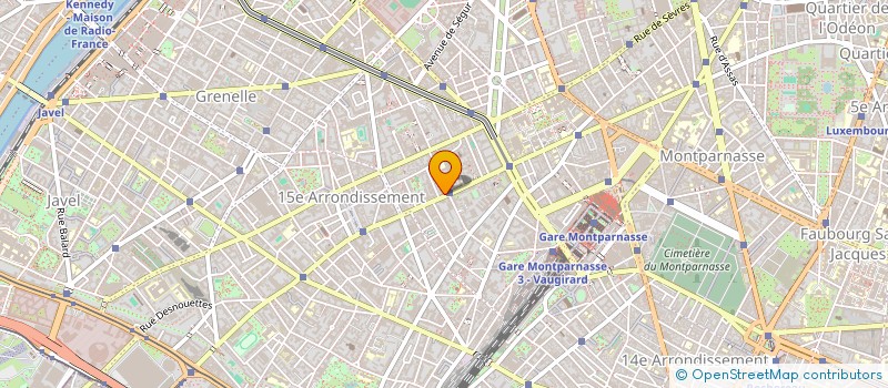 localisation de l'entreprise PHARMACIE VOLONTAIRES  PARIS