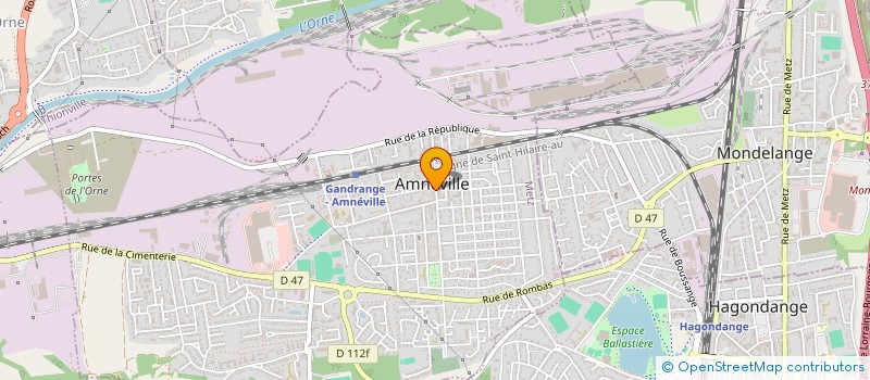 localisation de l'entreprise PHARMACIE WAGNER à AMNEVILLE