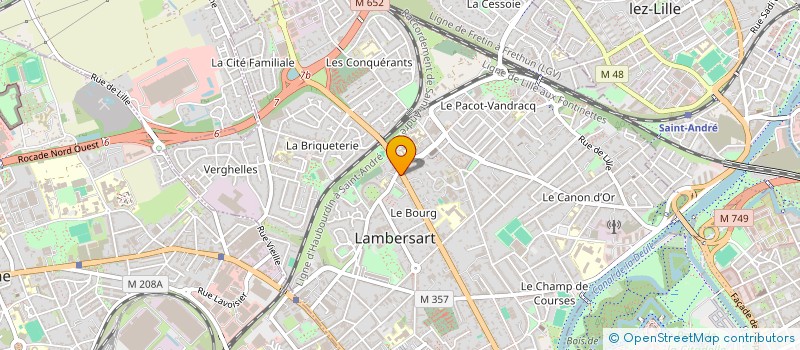 localisation de l'entreprise PHARMACIE WAMBRE à LAMBERSART